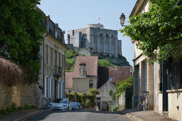 Falaise - Immobilier - CENTURY 21 Cabinet de Loynes - château de Falaise depuis rue Moulin Bigot